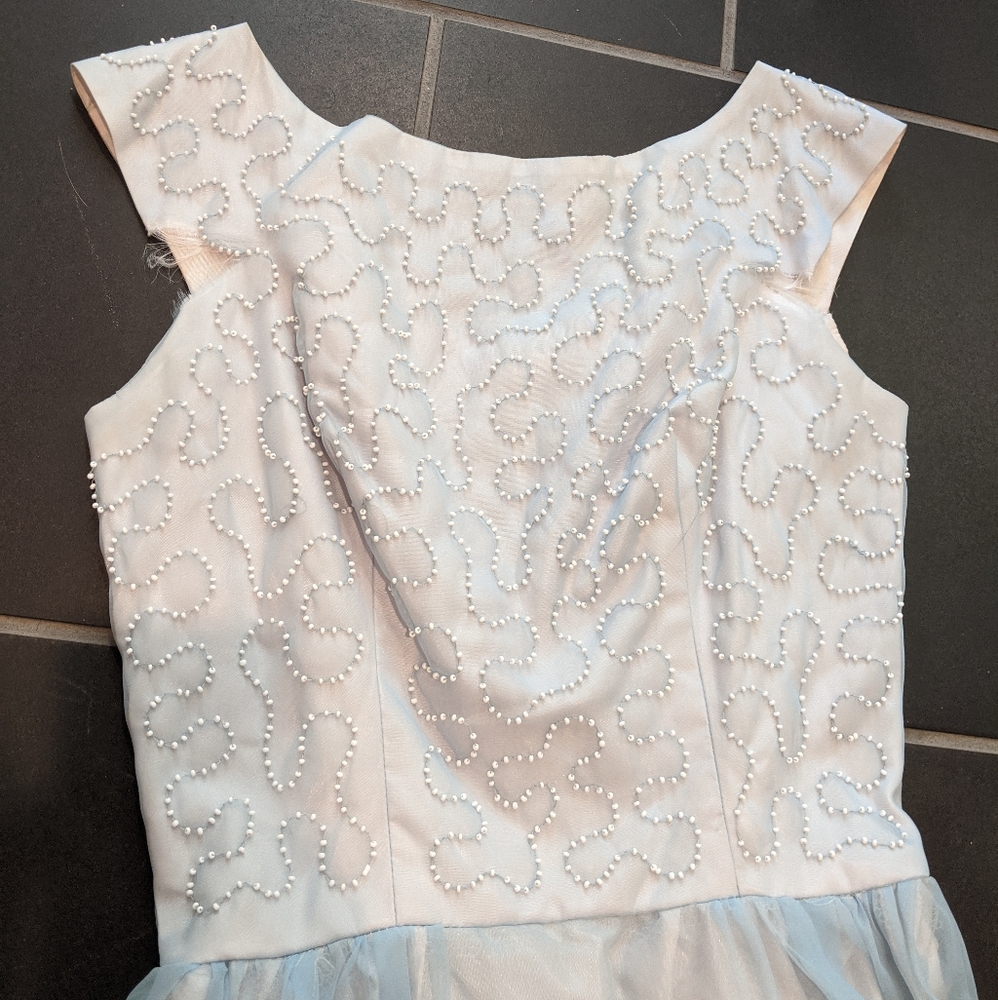FINAL PRICE | Blue Vintage Dress - Picture 2 of 8